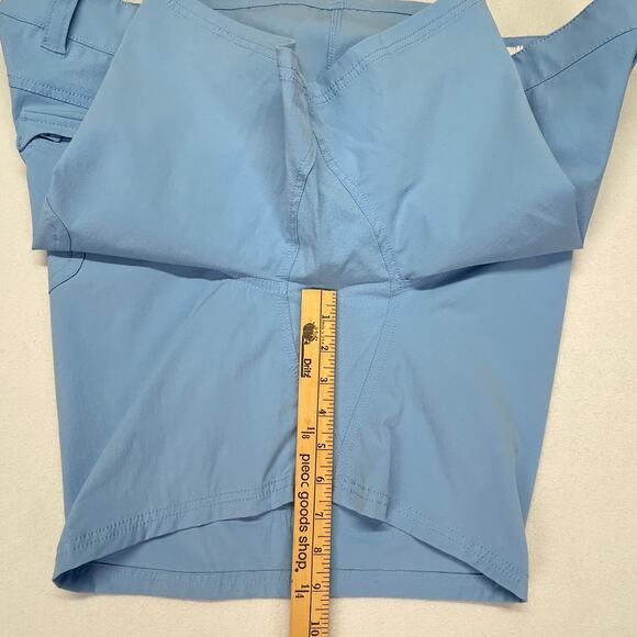 Huk Fishing Chino 6.5" Mens XXXL Blue Performance Shorts 44x6.5 Elastic Waist - Picture 8 of 16